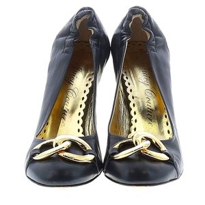 Juicy Couture Leather Chunky heels